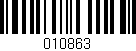 Código de barras (EAN, GTIN, SKU, ISBN): '010863'