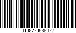 Código de barras (EAN, GTIN, SKU, ISBN): '0108779938972'