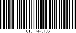 Código de barras (EAN, GTIN, SKU, ISBN): '010/IMP0136'