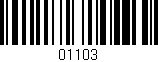 Código de barras (EAN, GTIN, SKU, ISBN): '01103'