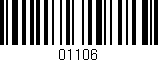 Código de barras (EAN, GTIN, SKU, ISBN): '01106'