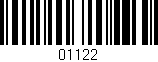 Código de barras (EAN, GTIN, SKU, ISBN): '01122'
