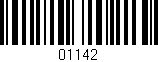 Código de barras (EAN, GTIN, SKU, ISBN): '01142'