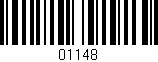 Código de barras (EAN, GTIN, SKU, ISBN): '01148'