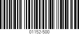 Código de barras (EAN, GTIN, SKU, ISBN): '01152-500'