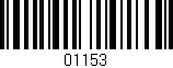 Código de barras (EAN, GTIN, SKU, ISBN): '01153'