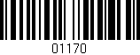 Código de barras (EAN, GTIN, SKU, ISBN): '01170'