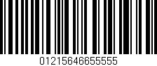 Código de barras (EAN, GTIN, SKU, ISBN): '01215646655555'
