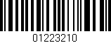Código de barras (EAN, GTIN, SKU, ISBN): '01223210'