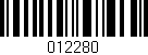 Código de barras (EAN, GTIN, SKU, ISBN): '012280'