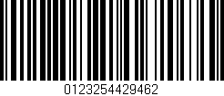 Código de barras (EAN, GTIN, SKU, ISBN): '0123254429462'