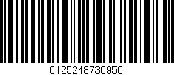 Código de barras (EAN, GTIN, SKU, ISBN): '0125248730950'