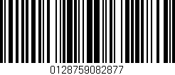 Código de barras (EAN, GTIN, SKU, ISBN): '0128759082877'
