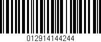 Código de barras (EAN, GTIN, SKU, ISBN): '012914144244'