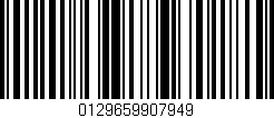 Código de barras (EAN, GTIN, SKU, ISBN): '0129659907949'