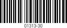 Código de barras (EAN, GTIN, SKU, ISBN): '01313-30'