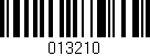 Código de barras (EAN, GTIN, SKU, ISBN): '013210'