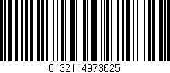 Código de barras (EAN, GTIN, SKU, ISBN): '0132114973625'