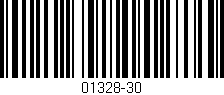 Código de barras (EAN, GTIN, SKU, ISBN): '01328-30'