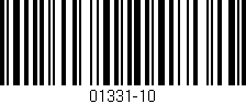 Código de barras (EAN, GTIN, SKU, ISBN): '01331-10'