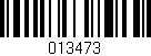 Código de barras (EAN, GTIN, SKU, ISBN): '013473'