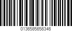 Código de barras (EAN, GTIN, SKU, ISBN): '0136585656346'