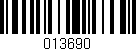 Código de barras (EAN, GTIN, SKU, ISBN): '013690'