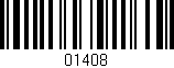 Código de barras (EAN, GTIN, SKU, ISBN): '01408'