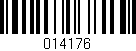 Código de barras (EAN, GTIN, SKU, ISBN): '014176'