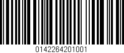 Código de barras (EAN, GTIN, SKU, ISBN): '0142264201001'