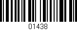 Código de barras (EAN, GTIN, SKU, ISBN): '01438'