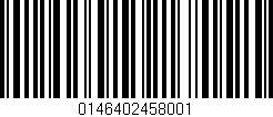 Código de barras (EAN, GTIN, SKU, ISBN): '0146402458001'
