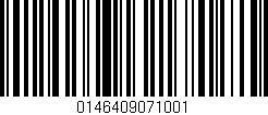 Código de barras (EAN, GTIN, SKU, ISBN): '0146409071001'