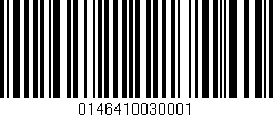 Código de barras (EAN, GTIN, SKU, ISBN): '0146410030001'