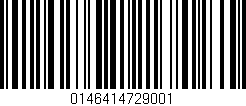 Código de barras (EAN, GTIN, SKU, ISBN): '0146414729001'