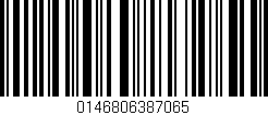 Código de barras (EAN, GTIN, SKU, ISBN): '0146806387065'