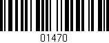 Código de barras (EAN, GTIN, SKU, ISBN): '01470'