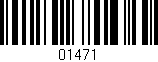 Código de barras (EAN, GTIN, SKU, ISBN): '01471'