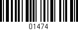 Código de barras (EAN, GTIN, SKU, ISBN): '01474'