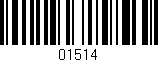 Código de barras (EAN, GTIN, SKU, ISBN): '01514'