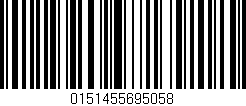 Código de barras (EAN, GTIN, SKU, ISBN): '0151455695058'