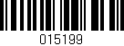 Código de barras (EAN, GTIN, SKU, ISBN): '015199'