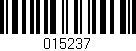 Código de barras (EAN, GTIN, SKU, ISBN): '015237'