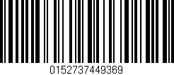 Código de barras (EAN, GTIN, SKU, ISBN): '0152737449369'