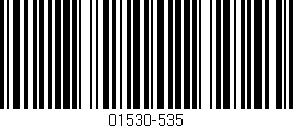 Código de barras (EAN, GTIN, SKU, ISBN): '01530-535'