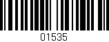 Código de barras (EAN, GTIN, SKU, ISBN): '01535'