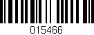 Código de barras (EAN, GTIN, SKU, ISBN): '015466'