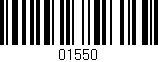Código de barras (EAN, GTIN, SKU, ISBN): '01550'