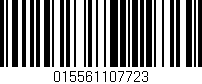 Código de barras (EAN, GTIN, SKU, ISBN): '015561107723'