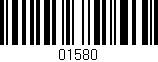 Código de barras (EAN, GTIN, SKU, ISBN): '01580'